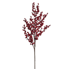 Galho De Natal Com Berries Vermelhas 78cm | Natal Encantado F